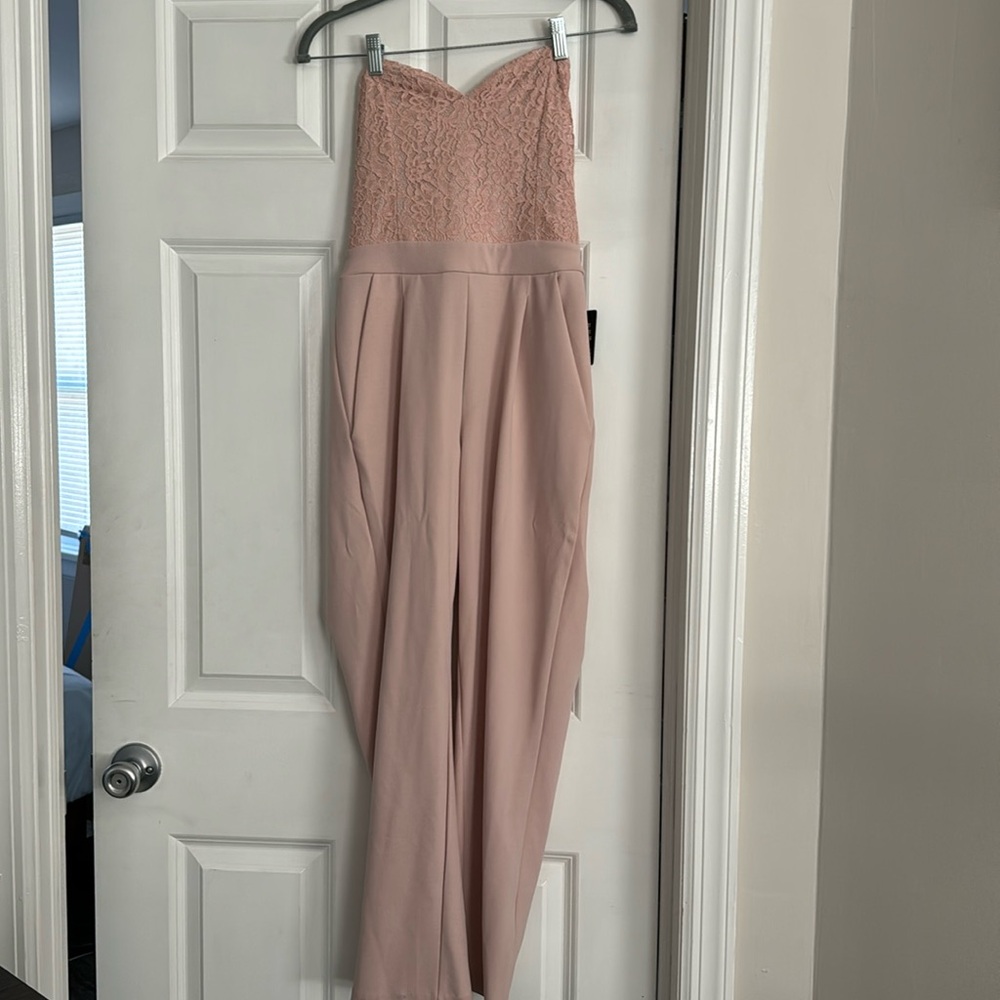 NWT Express Pink jumpsuit